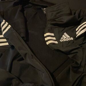 Black and White jacket zip up